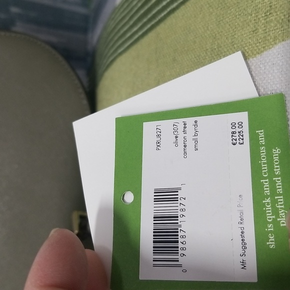 Kate Spade New York Small Byrdie in Green(Like New) - discountinued - Picture 10 of 11